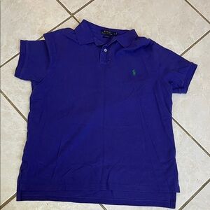 Men Polo Ralph Lauren Purple Polo Size large